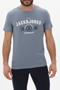 JACK & JONES-Ανδρικό t-shirt JACK & JONES 12222339 JJANDY μπλε